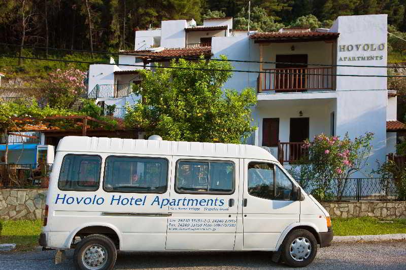 Hovolo Hotel Apartments นิโอไกลมา ภายนอก รูปภาพ